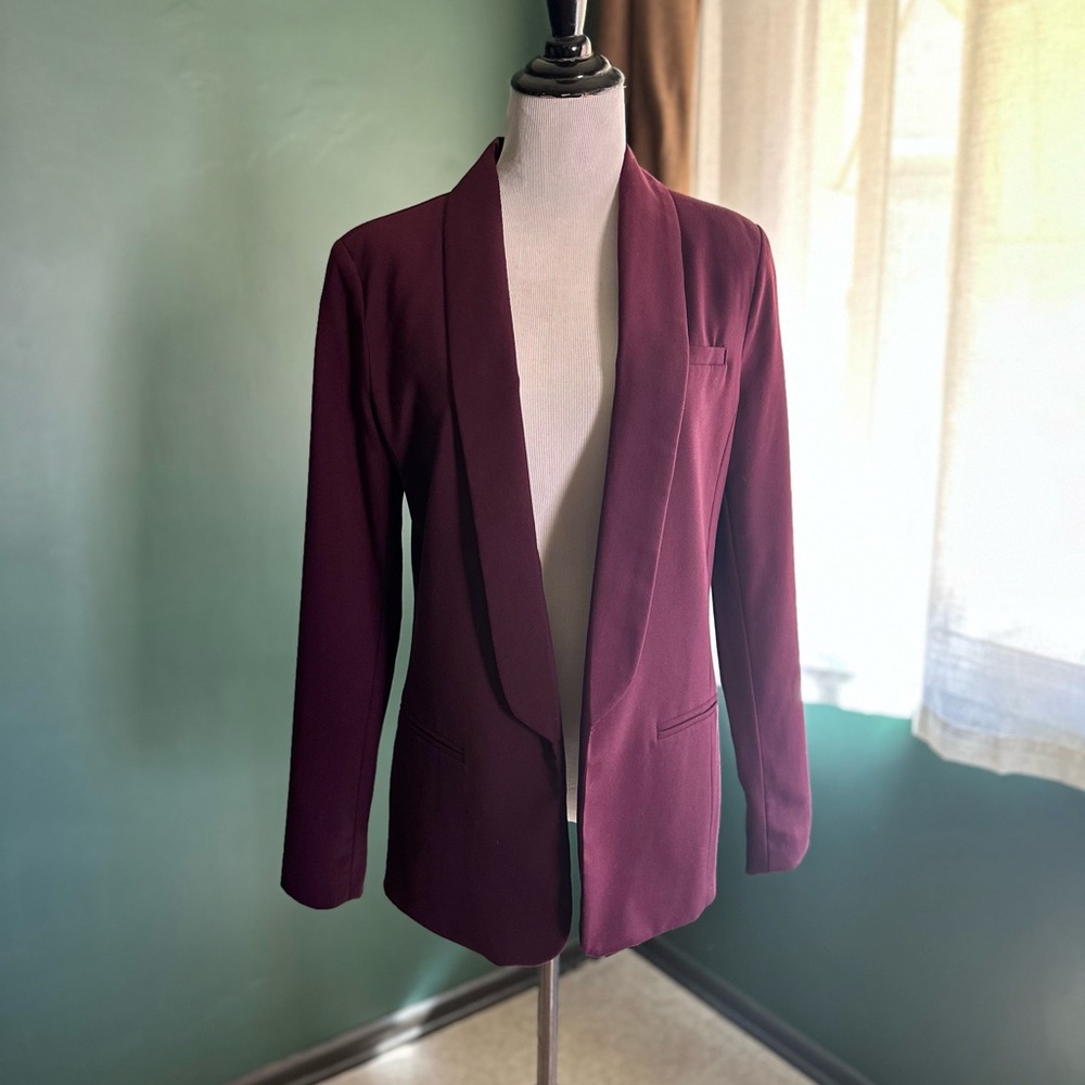 Deep Maroon Photographer’s Jacket
